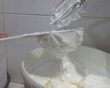 Foto langkah ke 5 dari resep Japanese Cotton Cheesecake Birthdaycake ver.