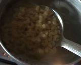 A picture of step 1 of Minced meat macaroni.