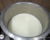 A picture of step 1 of Dry fruits and elaichi powder basundi.