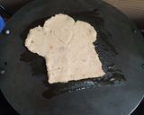 पराठा शेफस हैट (Paratha Chef's hat recipe in Hindi) रेसिपी चरण 2 फोटो