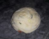 A picture of step 1 of Vege paratha.