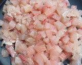 Foto del paso 1 de la receta: Ceviche de pescado y camarón