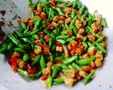 Foto langkah ke 5 dari resep Tumis buncis tempe yummii.