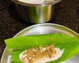 A picture of step 4 of Enduri Pitha - An Oriya Delicacy (Turmeric leaf infused dish).