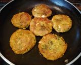 A picture of step 4 of Bitter Gourd Tikki.