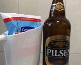 Foto del paso 1 de la receta: Panqueques de cerveza y dulce de leche🍻