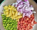 वेजिटेबल दलिया(Vegetable daliya recipe in Hindi) रेसिपी चरण 2 फोटो