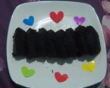 Foto langkah ke 9 dari resep Simple Steamed Chocolate Cakes.