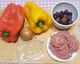 Foto del passaggio 1 della ricetta Stracciata di carne tritata e peperoni