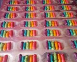 Foto langkah ke 3 dari resep Lidah kucing rainbow.