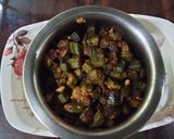 A picture of step 4 of Bhendi ki sabji.