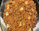 A picture of step 2 of Kid-Friendly Moussaka without Eggplant and Béchamel, but with Cream.