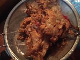 Teri goreng telur