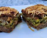 Foto del paso 5 de la receta: Hamburguesa rellena de zarangollo murciano