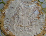 Foto del paso 5 de la receta: Tortilla francesa rellena de queso crema y mermelada de pimiento