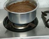 A picture of step 4 of Sago Cocoa Pudding.