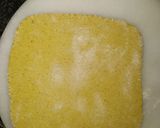 A picture of step 4 of Oats paratha with cucumber raita.