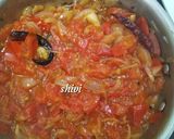 A picture of step 3 of Matar panner.