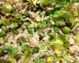 A picture of step 5 of Jeera rice.