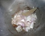A picture of step 2 of Gosht Badami.