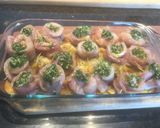 Foto del paso 4 de la receta: Arrolladitos de pescadilla sobre hojaldre de papas