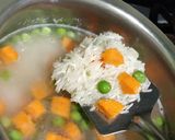 तिरंगा पुलाव (tiranga pulav recipe in marathi) रेसिपी स्टेप 2 फोटो 