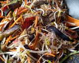 Foto del paso 1 de la receta: Chow fan de carne con huevo