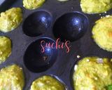 A picture of step 4 of Moong dal Stuffed Appe.