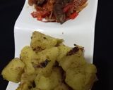 A picture of step 3 of Pan grilled sweet potatoes.