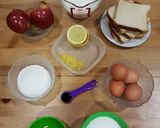 Foto del paso 1 de la receta: Tarantela de pan, leche y manzana!!!