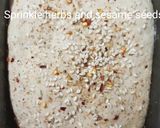 A picture of step 7 of Ragi And Wheat Flour Mixed Herb Bread.
