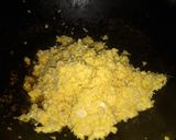 A picture of step 4 of Bhutte ka kees.