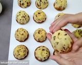 Foto langkah ke 7 dari resep Bolu kukus meses moka.