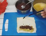 Foto langkah ke 4 dari resep "ROTI PANGGANG PISANG COKLAT".