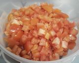 Foto del paso 4 de la receta: Pizza con manzana verde asada