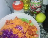 Foto del paso 2 de la receta: Ensalada de repollo morado y zanahoria