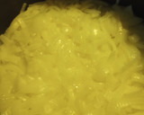 A picture of step 2 of Cream of Onion Soup.