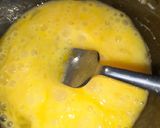 A picture of step 3 of Onion Tops Scrambled Eggs.
