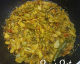 A picture of step 3 of Turai Aloo/Ridge Gourd and Potato Curry.