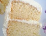 A picture of step 10 of White vanilla cake.