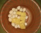 Foto langkah ke 3 dari resep Oseng Telur Puyuh Campur Tahu.