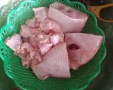Hình bước làm 1 của món Lẩu gà và cá điêu hồng chua ngọt...🍅🌶🌽