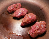 Foto del paso 2 de la receta: Bocadillo, de kefta de cordero a mi estilo