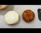 A picture of step 7 of Vegetarian Desi Burger.