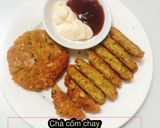 Hình bước làm 4 của món Chả cốm chay