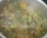 A picture of step 11 of Broken Wheat Chicken Soup with Roasted vegetables.