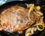 My Quick Fry Sirloin Steak with onions