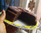 A picture of step 4 of Chocolate cake.