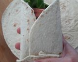 Une image de l'étape 3 de Wraps poulet.