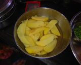 A picture of step 2 of Homemade aloo achar.